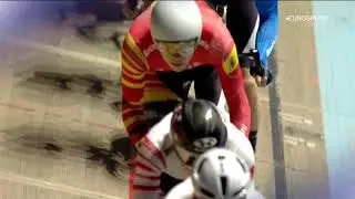 UCI TCL Panavezys 2021 - Sebasatian Mora wins the scratch race