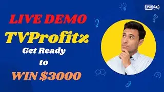 TVProfitz Live Demo (Seyi Adeleke) || How Does TVProfitz Works?