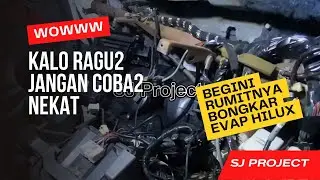 Service AC mobil Yang Kurang dingin || Service AC Toyota Hilux @sjproject6671  @teguhhariantoac7390