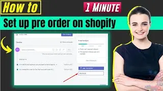 How to set up pre order on shopify 2026
