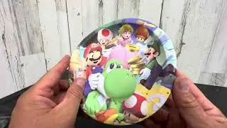 Amscan Super Mario Brothers Square Paper Plates Review