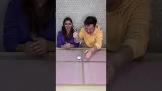 Choose spoon challenge 😂 Where did the chocolate peanut butter go? 😅 #shorts Best video by Hmelkofm
