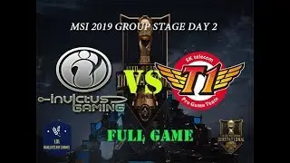 IG vs SKT  FULL GAME MSI 2019 Group Stage DAY 2 | Invictus Gaming vs. SK telecom T1