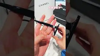 Share my wife's CHANEL Black Frame Dark Grey Lenses Women's Sunglasses #jewelry #design #fashion