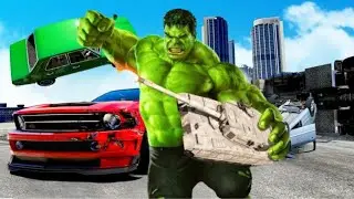 Verynuclear  HULk vs ABOMINATION in GTA 5