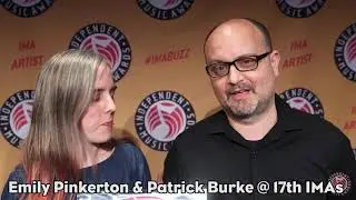 Emily Pinkerton & Patrick Burke - Acceptance Speech @ The 17th Independent Music Awards