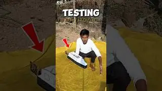 Testing RC Titanic!🤯 #titanic #remotecontrol #diy #tech #testing #shorts