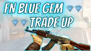 CSGO TRADE UP - FN AK Case Hardened Blue Gem Trade Up!!