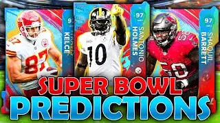 MY SUPER BOWL PROMO PREDICTIONS - Madden 21 Ultimate Team 