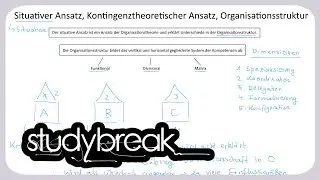 Situativer Ansatz, Kontingenztheoretischer Ansatz, Organisationsstruktur | Organisation