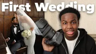 Photographing My First Wedding with the Canon R6 Mark II - BTS Vlog!