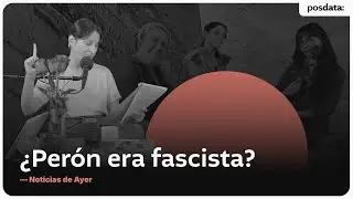 &iquest;PER&Oacute;N ERA FASCISTA? | NATAL&Iacute; INCAMINATO