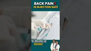 Spine Injection for Back Pain | Is It Really Safe? Spine Pain Hospital Gurugram #yt #shorts