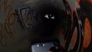 EXPLORING SCARY TUNNEL!!! (AT NIGHT!)