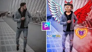 Picsart Devil Wings Photo Editing | Picsart Photo Editing | Photo Editing | SK PHOTO EDITING