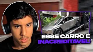 RENATO REAGE: A PRIMEIRA CYBERTRUCK DO RJ! RET COMPRA O POL&Ecirc;MICO CARRO DA TESLA | FILIPE RET