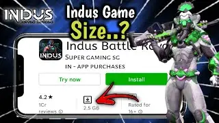 Indus Game Size Revel Official News || Indus Release Date ||