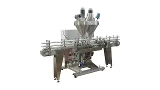 Nalbach Engineering NAF-M2 Two (2) Head Multilane Auger Filler