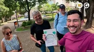 Participação no programa Em Movimento da Rede Gazeta