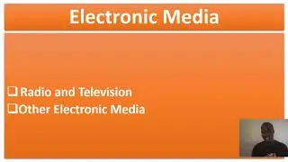 Electronic media