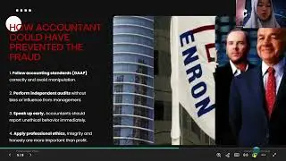 Presentation About Enron Documentary Movie by Group 2 Accounting, Class B Indralaya UNSRI 2025