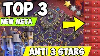 🏆 NEW* TOP 3 TH18 META BASES You NEED in 2026! | War & Legend League | Anti-2⭐ Anti-3⭐ Defense