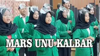 Mars UNU Kalimantan Barat, Disertai Lirik