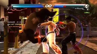 Jin and Kazuya Damaging Combos from TTT2 are Nostalgic