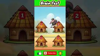 Brain Test 🤔 Mind Blowin ।। #puzzle #focustest #shorts