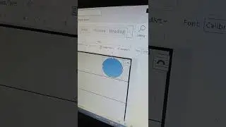 How to Insert a Picture Inside Any Shape in MS Word | Step-by-Step Tutorial🤔#Word2016#MSWord #reel