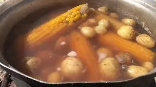 Köyde Patates Hasatı / Patates Haşlama / Köyde Yaşam