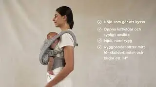 Ergobaby Omni Deluxe B&auml;rsele | Mage, v&auml;nd in&aring;t med nyf&ouml;dd