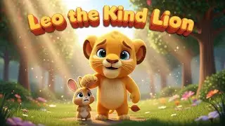 Лео, добрый лев 🦁💛✨ | Трогательная детская история о доброте и дружбе 🌈📚
