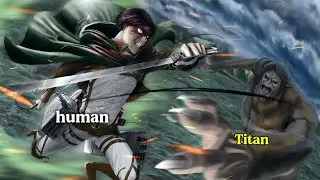 Levi Vs beast titan (hero-skillet  song)