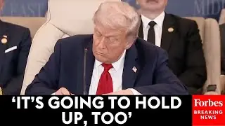 'This Took 3,000 Years': Donald Trump Quips About Peace In The Middle East While Signing Agreement