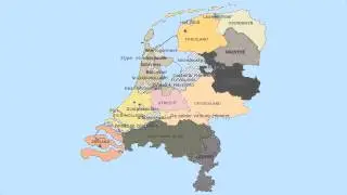 Topografie Polders van Nederland