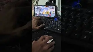 How to play free fire with keyboard setup without app no activationmouse in mobile #freefire #shorts