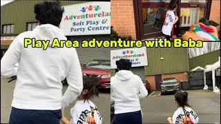 We Kept Our Promise 💕 | A Holiday Play Area Adventure with Baba