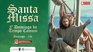 SANTA MISSA | 3º DOMINGO DO TEMPO COMUM | Catedral Diocesana de Campina Grande | Domingo - 10h00.
