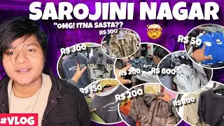 SAROJINI NAGAR MARKET 2026 🤯| Mens Latest Winter Collection | Winter haul 2026 😱| Delhi Markets vlog