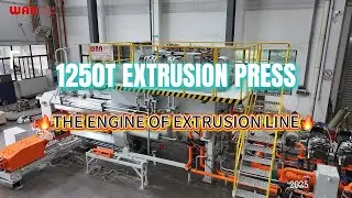 1250T extrusion press