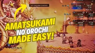OCTOPATH TRAVELER 0 Secret Boss Amatsukami no Orochi Cheese!