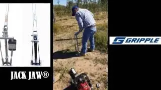 JACKJAW&reg; Extractor de Barra Instaladora Anclaje Gripple