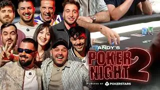 LO QUE NO SE VI&Oacute; EN LA NOCHE M&Aacute;S &Eacute;PICA DE POKER  | Andy's Poker Night 2.0