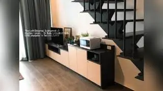 Rent The Lofts Ekkamai duplex 45sqm.,16th-17th floor: 40k