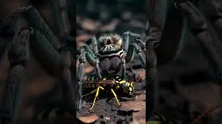 SURVIVAL INSTINCT ⚔️ 2 Brutal Fights!  #insects #spider #wildlife