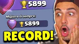 5899+... SUPERO il MIO RECORD STORICO di COPPE! 🏆 Clash of Clans ITA