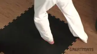 Martial Arts Foam Floor Mats - Premium 1 inch Interlocking Karate Mats