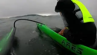 Bellingham Bay OC1 Ares catching bumps