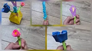 Origami Flower Pot#DIY#origami#fun#crafts#easy@Artistic Aura 